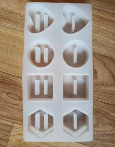 Použitá forma stojánky na prstýnky